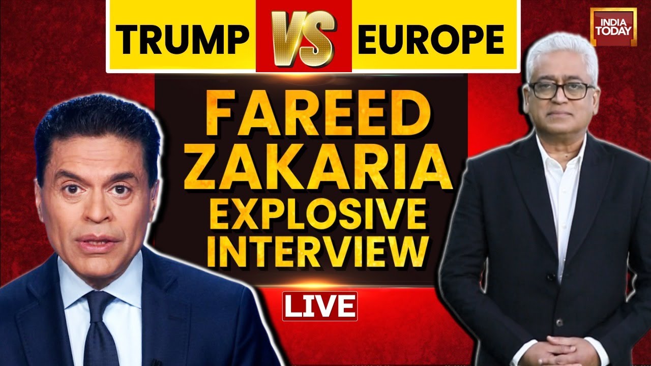 Rajdeep Sardesai Speaks to Fareed Zakaria LIVE | Trump's Greenland Bid | Trump Vs Europe Crisis