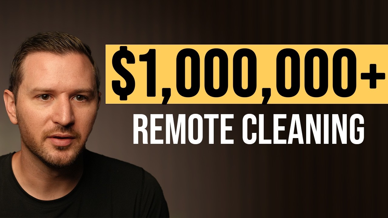 How to Build a $1,000,000 Remote Cleaning Business (From Scratch)