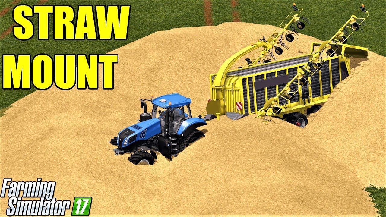 Farming Simulator 17 | THE STRAW MOUNT - SMALL BUT LARGE CUTTER