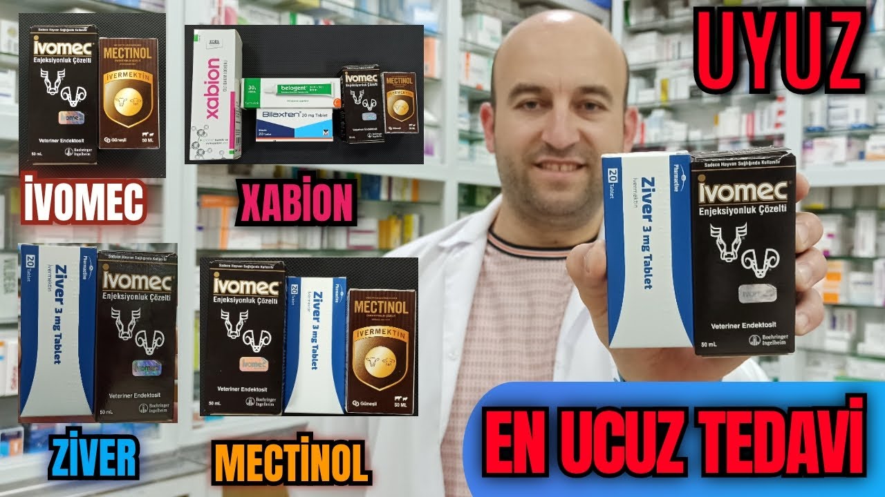 ZİVER TABLET | İVOMEC | XABİON LOSYON | UYUZ TEDAVİSİ | UYUZ HASTALIĞI | İVERMECTİN | #uyuz #doktor