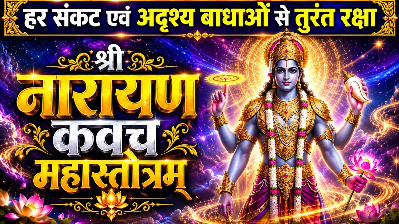 श्री नारायण कवच महास्तोत्रम् | Narayan Sarva Raksha Kavach | Vishnu Protection Stotra
