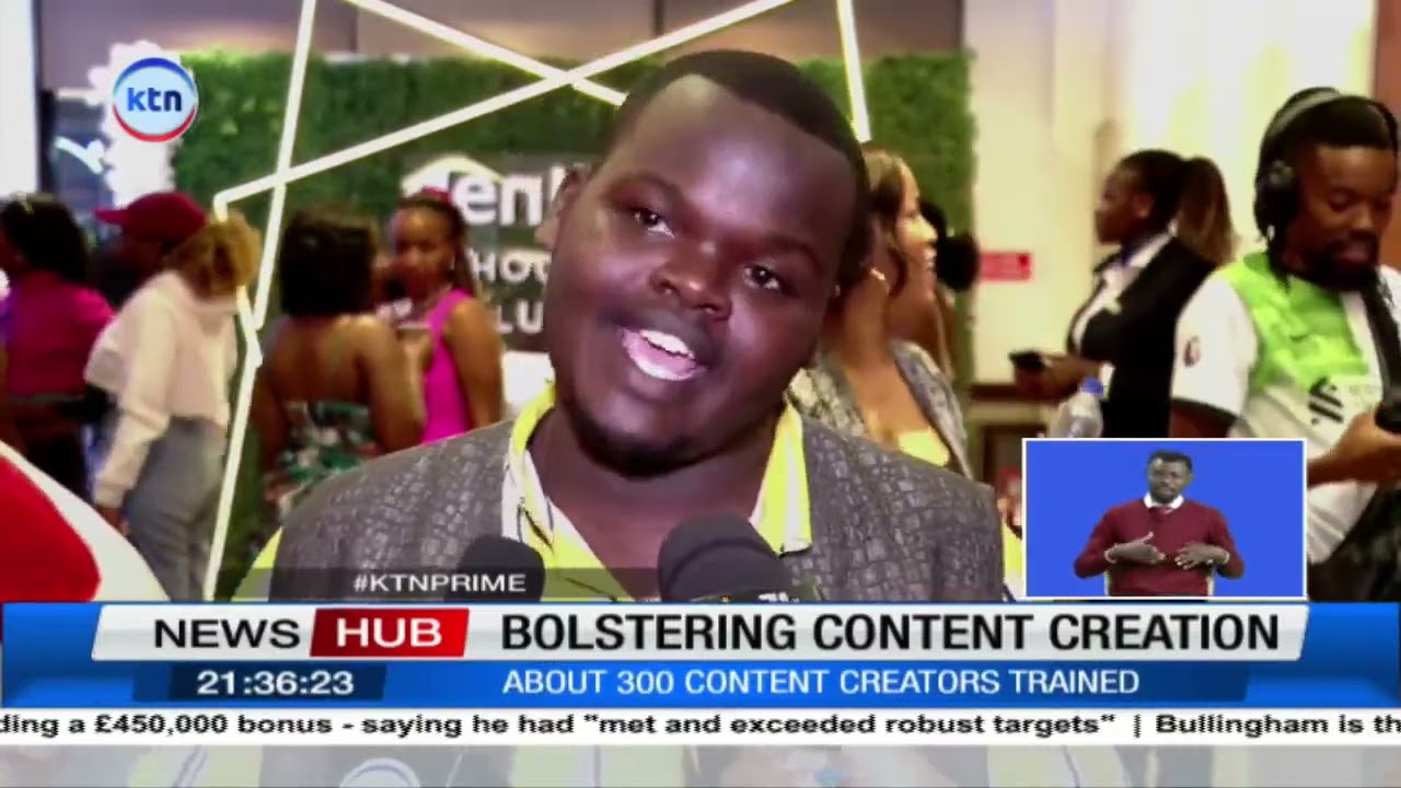 About 300 content creators trained, the move is to help content creators gain skills