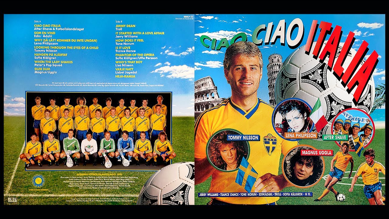 After Shave & Fotbollslandslaget - Ciao Ciao Italia