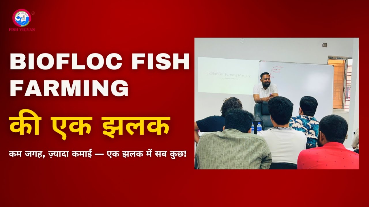 🔥 2 दिवसीय बायोफ्लॉक ट्रेनिंग की झलकियाँ!*(Exclusive Glimpses) 2-Day Biofloc Training Moments!*