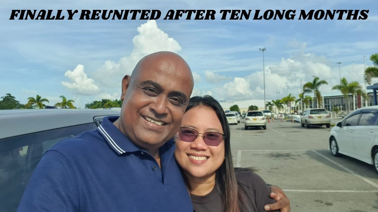 FINALLY REUNITED WITH MY FILIPINA AFTER TEN LONG LONG MONTHS!