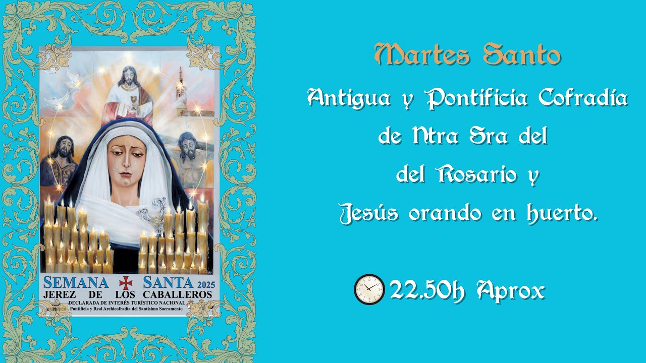 MARTES SANTO | Semana Santa 2025 JEREZ DE LOS CABALLEROS