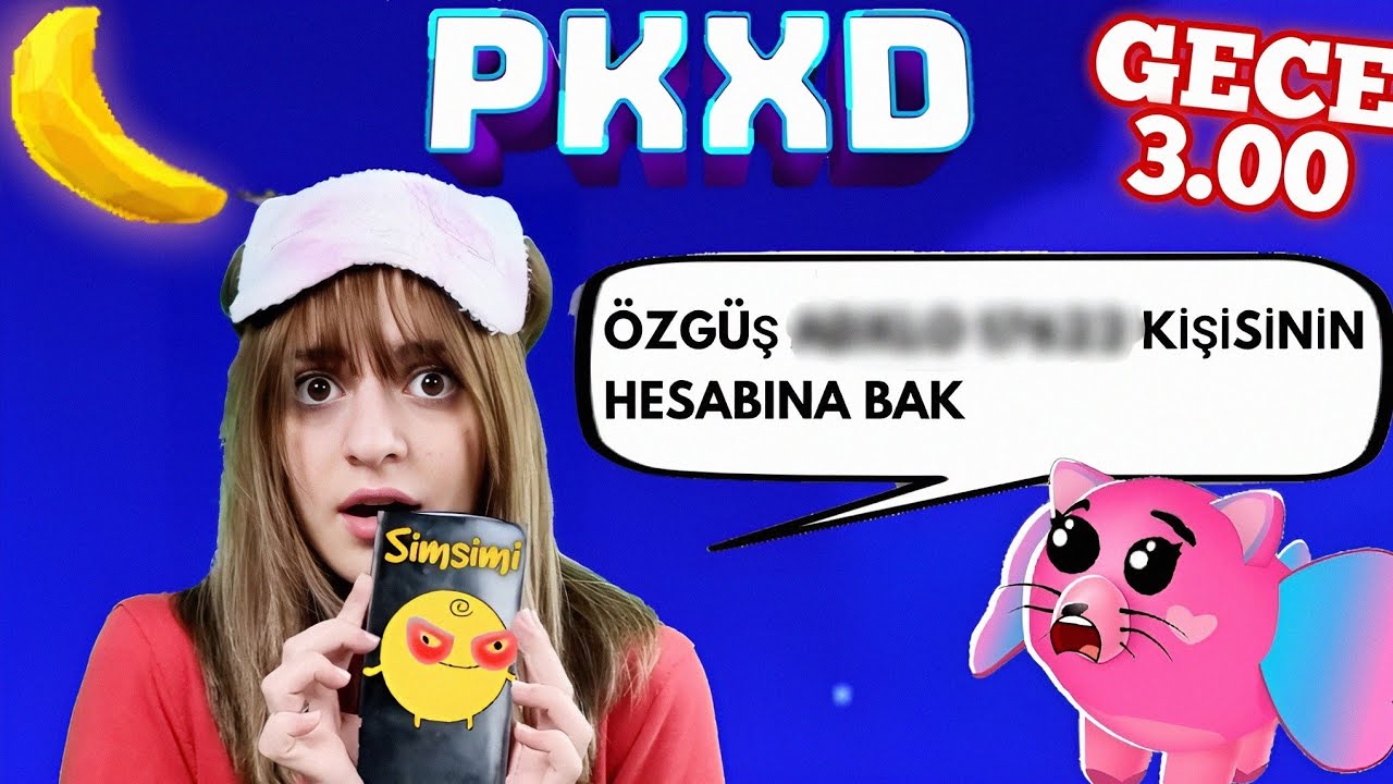PK XD ADINI VERDİ😨 BU KİM? HERŞEYİ BİLEN UYGULAMA SİMSİMİ GECE 3.00'DA OYNADIK😱 | ÖZGÜŞ TV