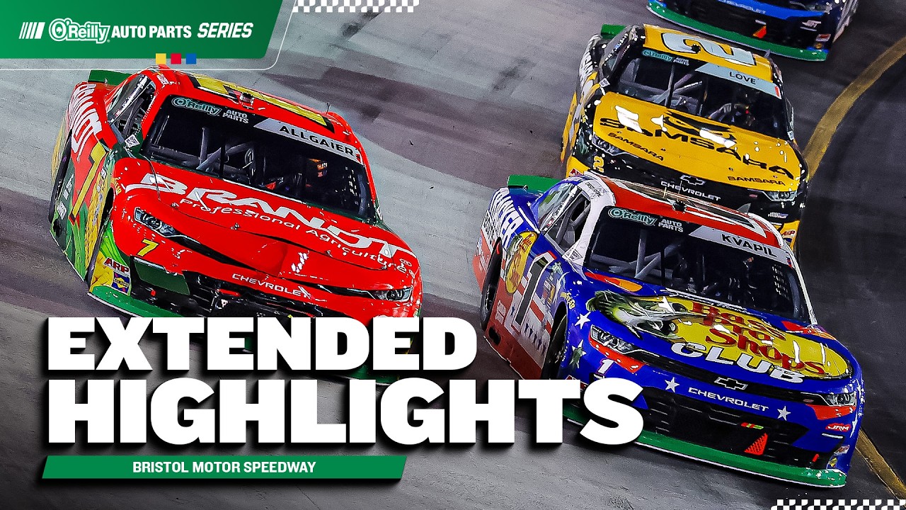NASCAR O'Reilly Auto Parts Series Highlights | 2026 Bristol Motor Speedway