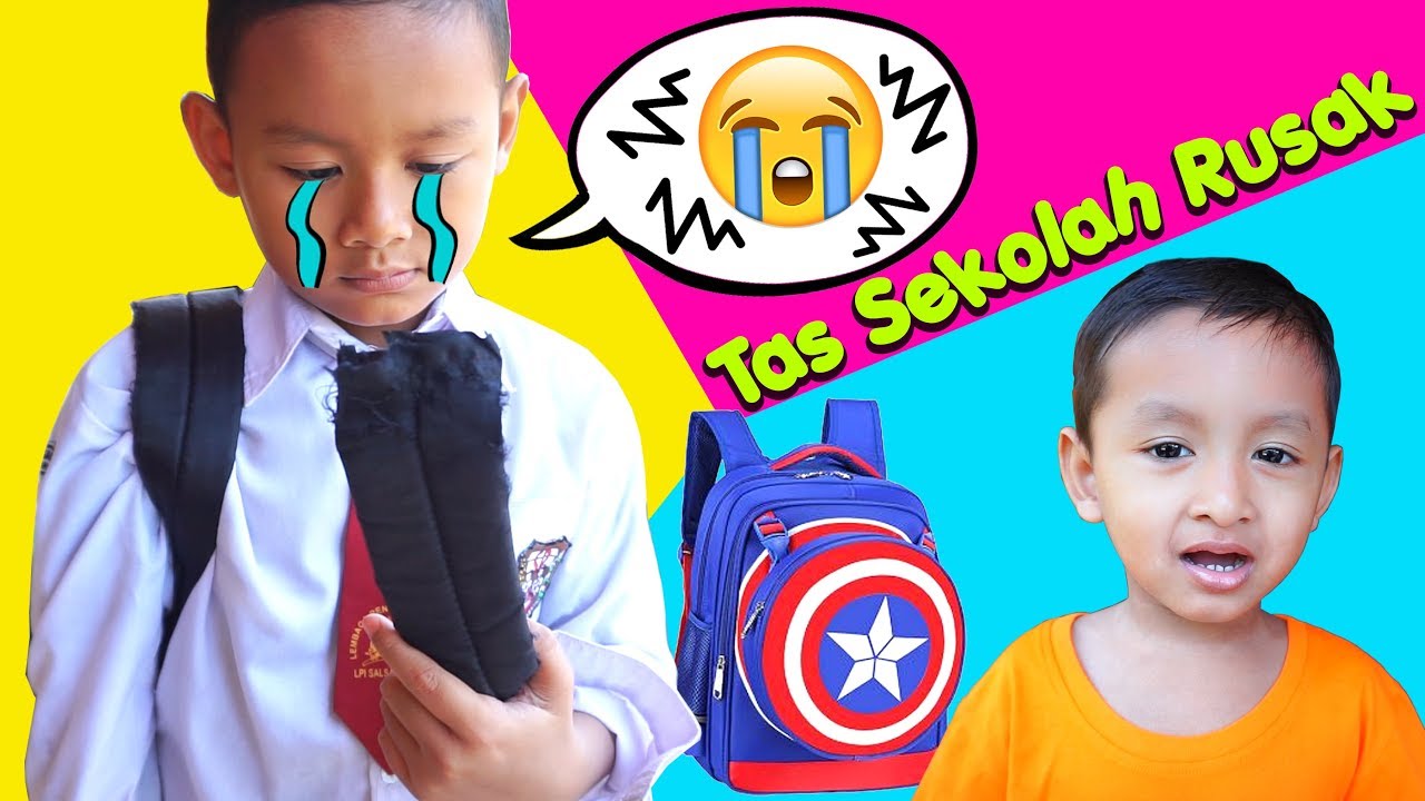 Drama Tas Sekolah Praya Rusak