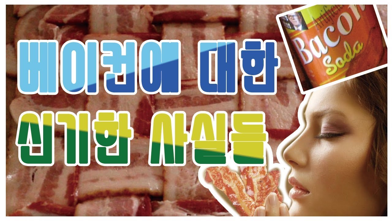 베이컨에 대한 신기한 사실들