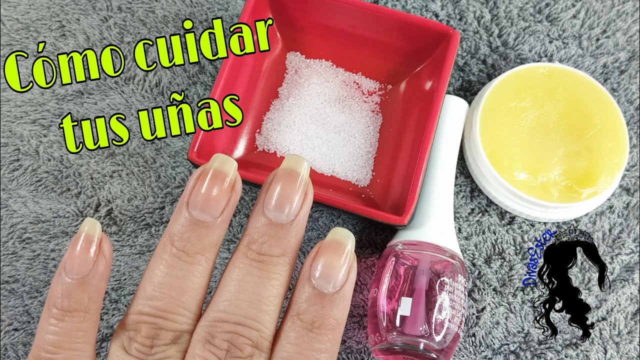 Como cuidar uñas de forma fácil y sencilla. 4 pasos y logra tener uñas fuertes y largas en 10 días