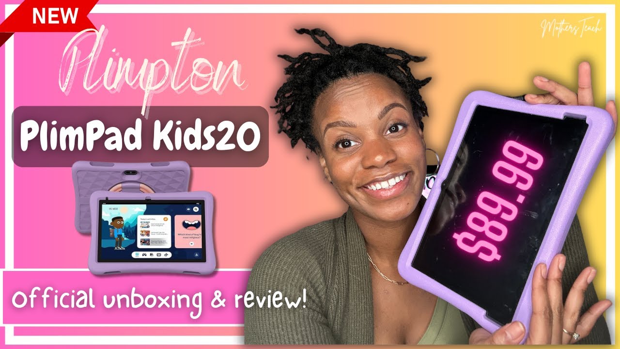 ЛУЧШИЙ планшет для детей 2024 года | Обзор планшета Plimpton PlimPad Kids20 | Распаковка + характ...