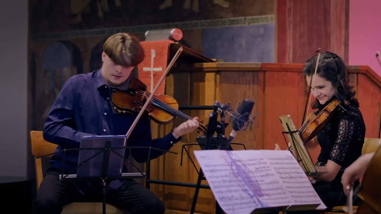 Shostakovich Quartet 3 Georgii Moroz Patricia Cordero Jimin Jang Irena Josifoska hohenstaufenacademy
