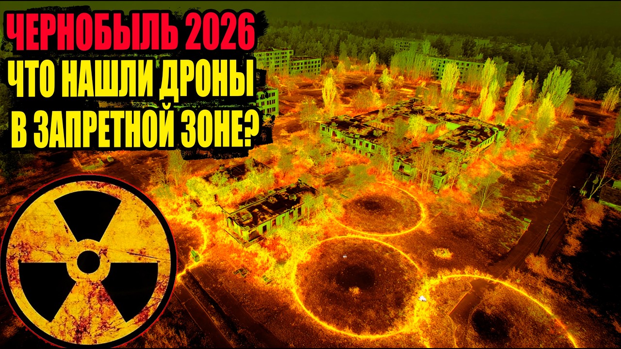 ЧЕРНОБЫЛЬ 2026: Робот Снял ТО, Что Скрывали 40 Лет! НЕВЕРОЯТНО