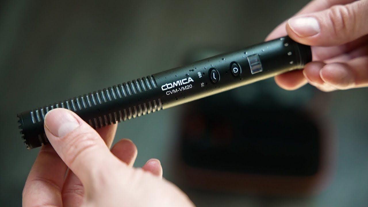 【Review】Top Mounted Shotgun Microphone Comica VM20