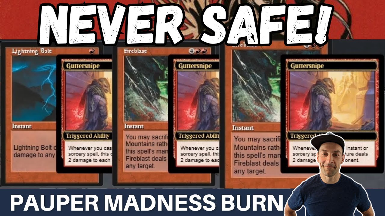 BLINK AND YOU DIE! Pauper Red Madness Burn is explosive and high power!