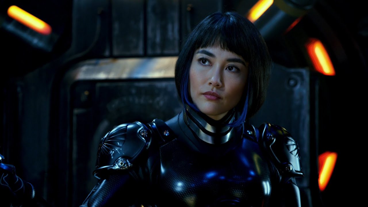 All Mako Mori (菊地凛子) suit up scenes --- Pacific Rim (2013)