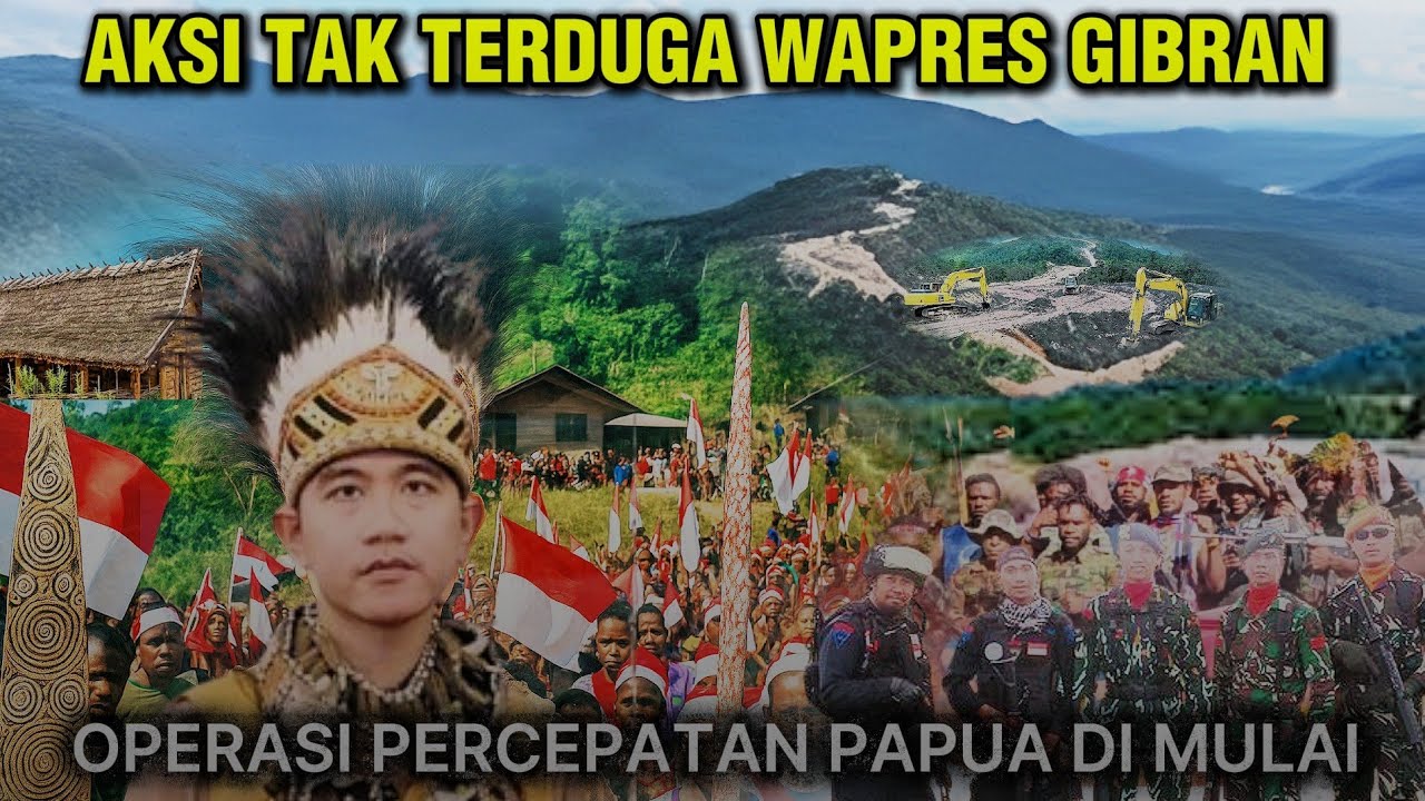 Papua Diguncang Perubahan Besar‼️ Wapres Gibran Turun Tangan Percepat Mega Proyek