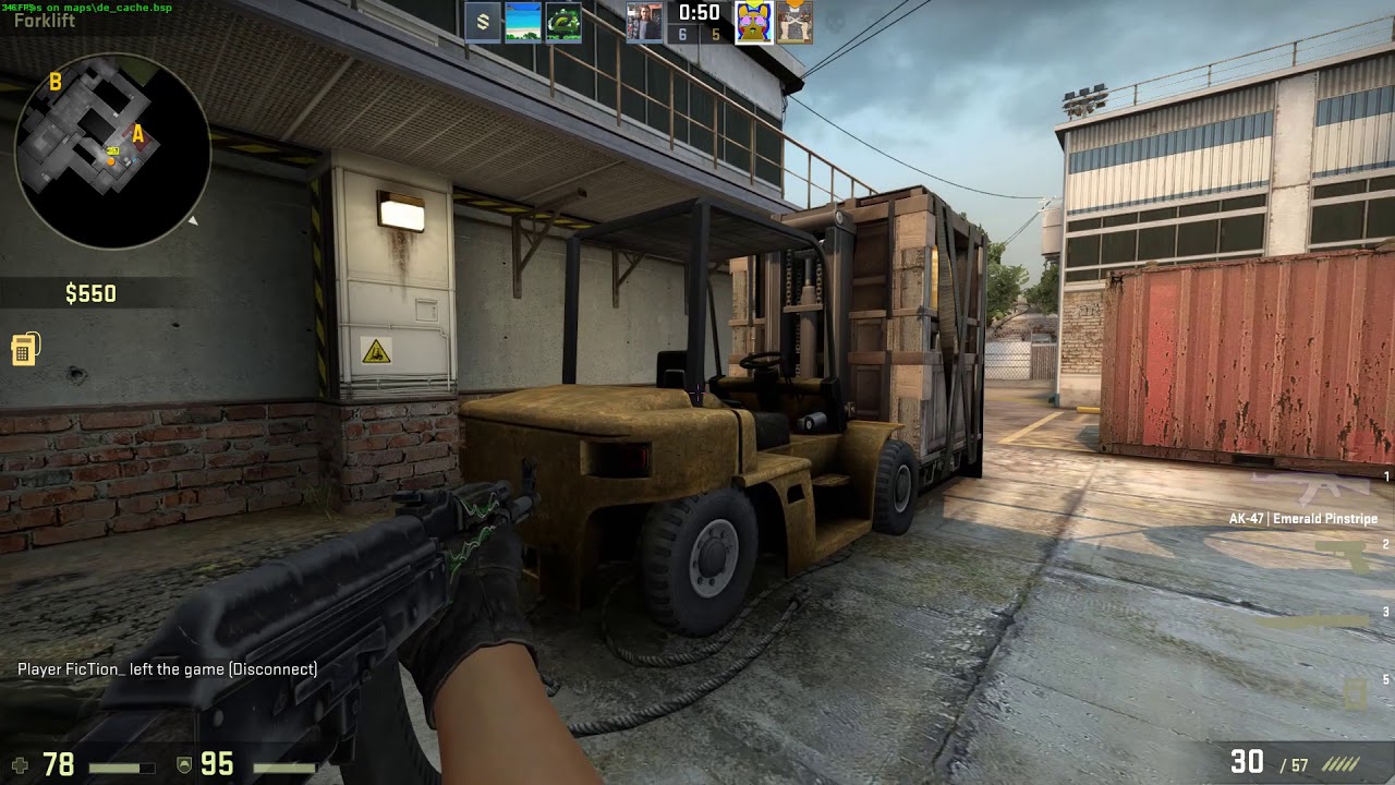 mugen CS:GO 1v4 Cache Clutch
