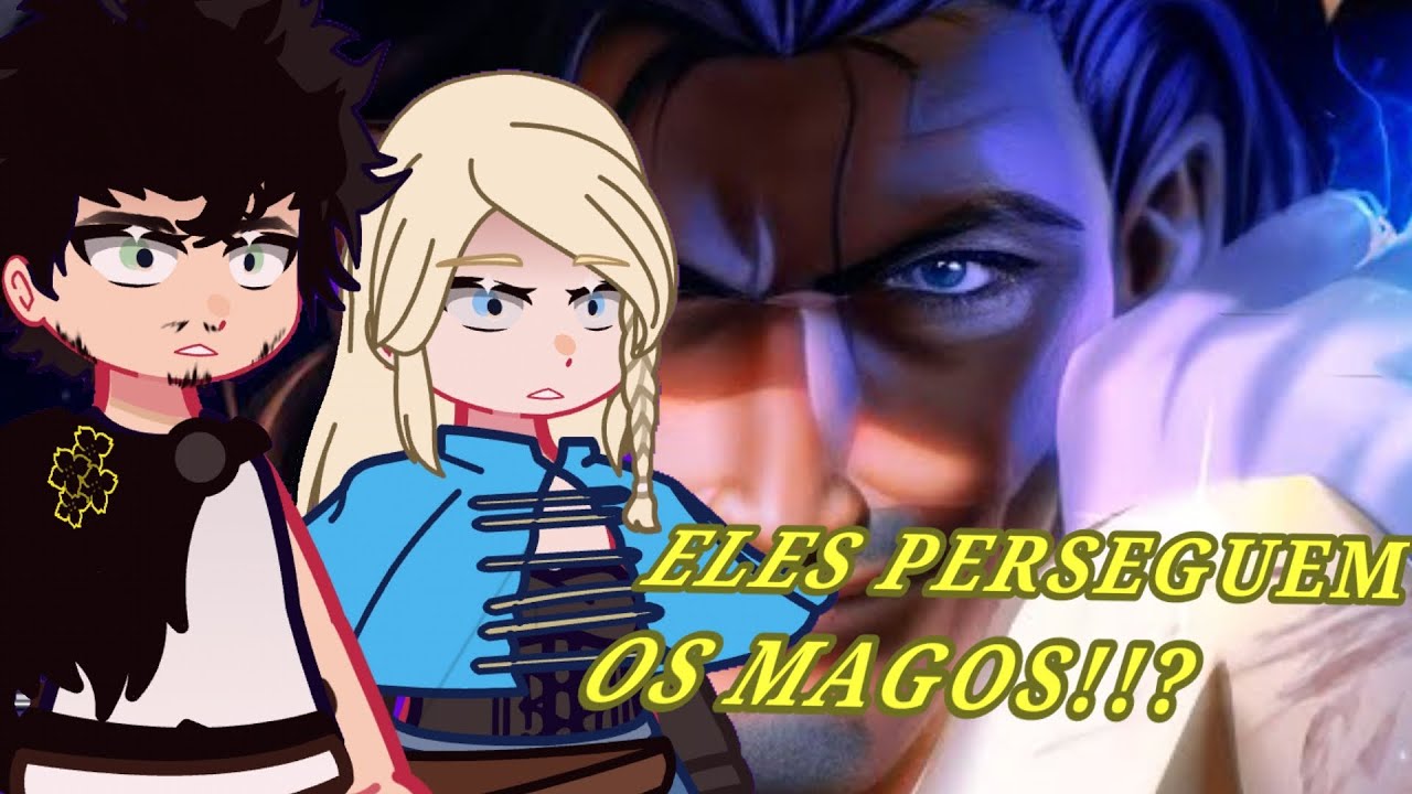 Capitães Black Clover react to rap Sylas//De:@Chrono0 #musicga 