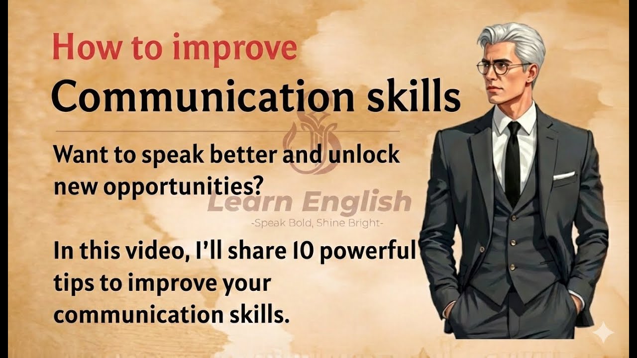 10 Tips to Boost Your Communication Skills || Speak Like a Leader 🔥|| Improve Your English Fluency✅️