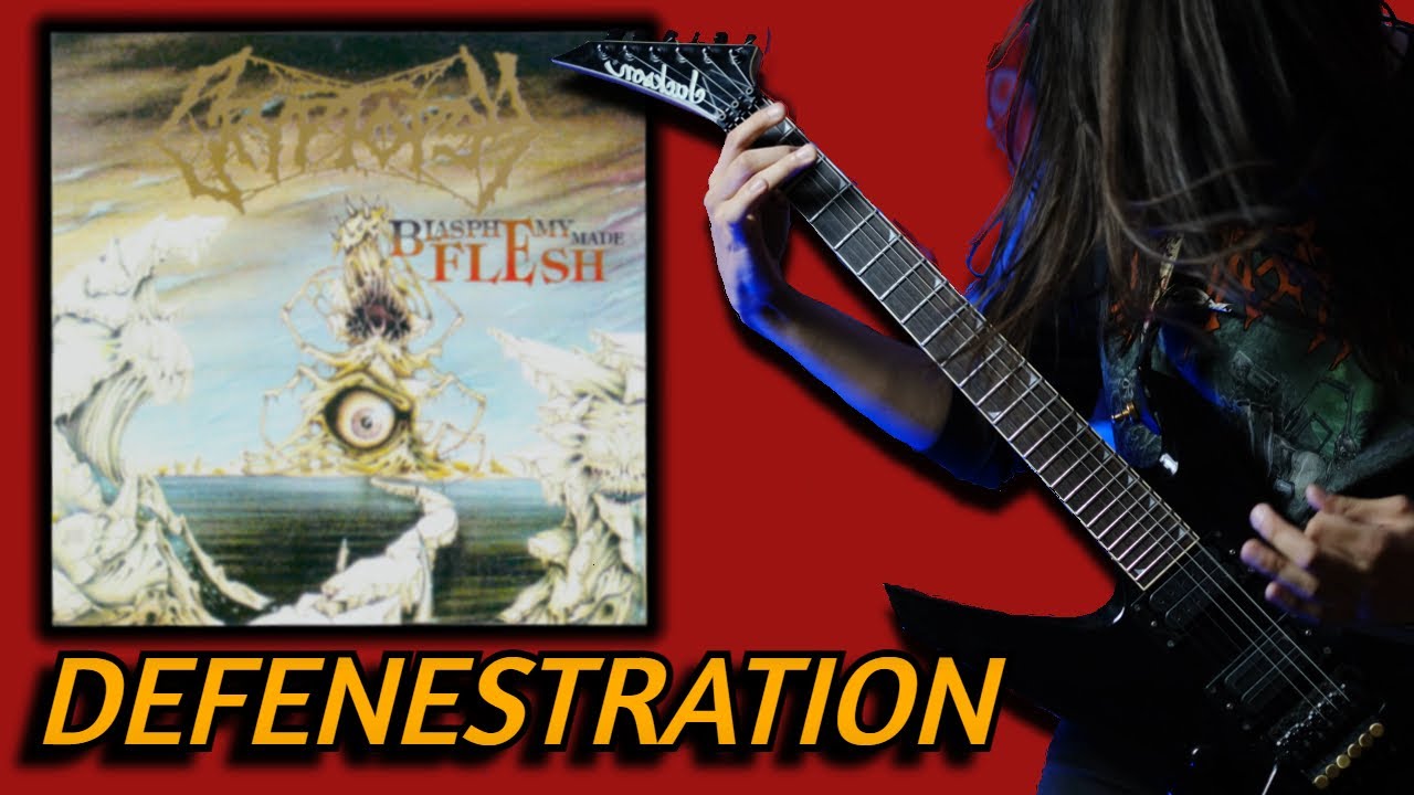 CRYPTOPSY - DEFENESTRATION | Guitar Cover