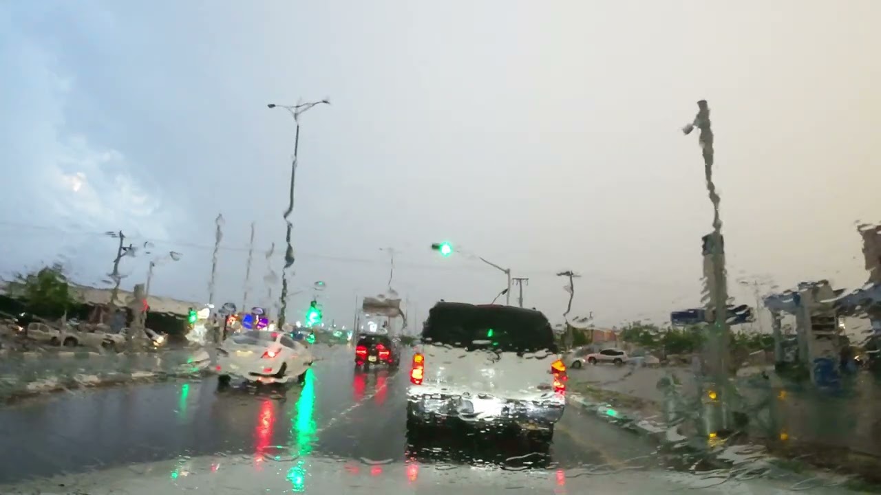 أمطار غزيرة يوم الاحد ٢٥ أغسطس ٢٠٢٤ العرضية الشمالية نمرة ⛈️🌨🌨