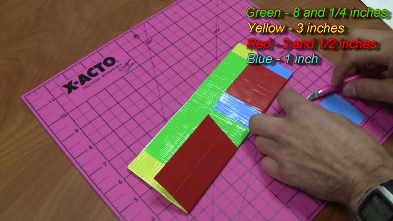 How to make a Duct Tape Wallet!