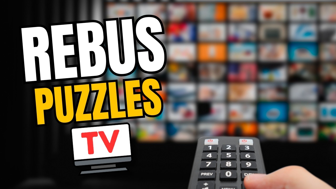 Can You Solve These TV Rebus Puzzles? 📺 30 Questions