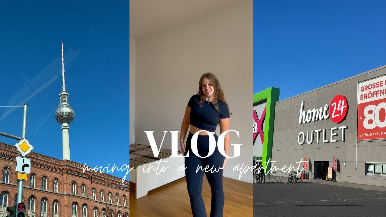 Berlin-Vlog I Umzug in eine neue Wohnung ✨