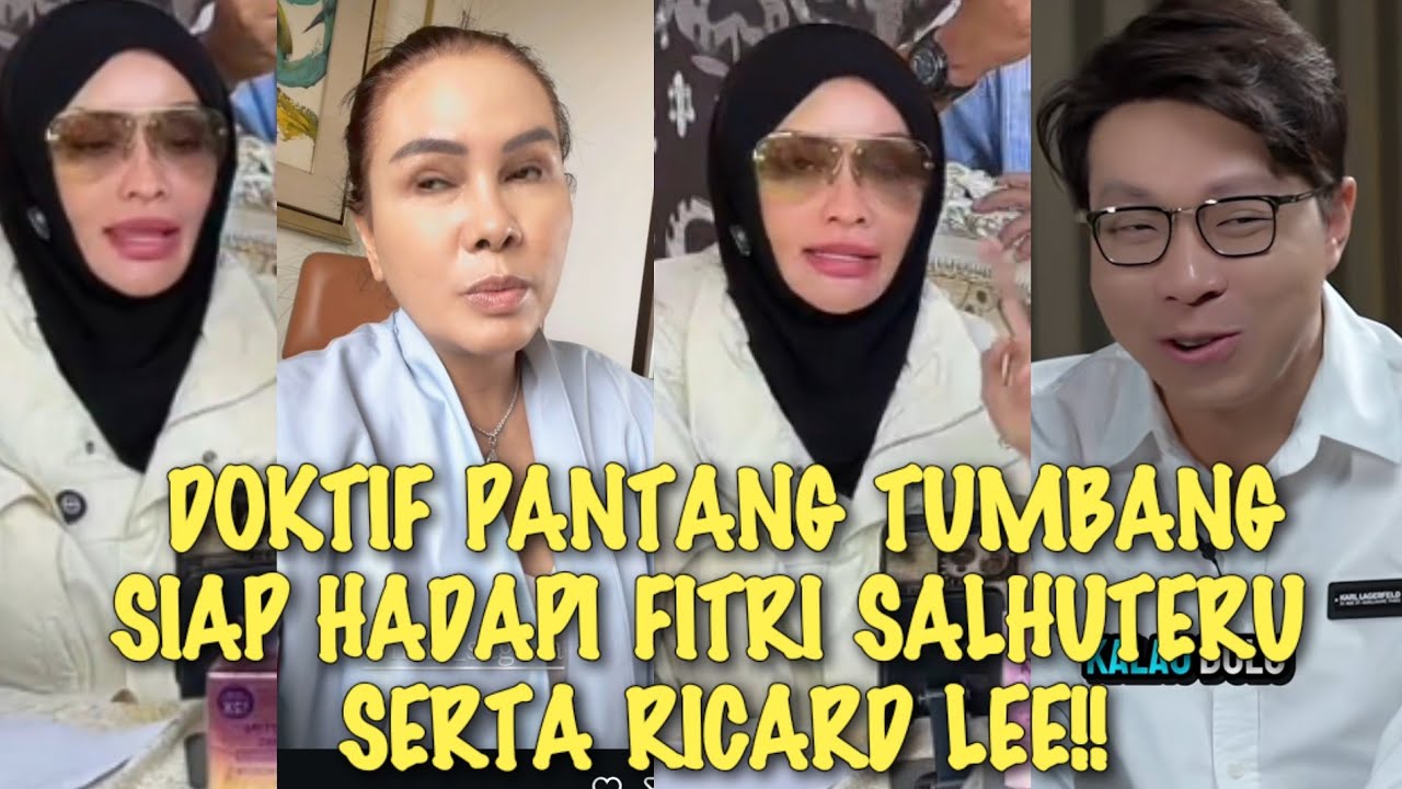 VIRAL√√ DOKTIF SIAP HADAPI FITRI SALHUTERU DAN RICARD LEE SERTA UNGKAP UPAYA DIRINYA DISUAP 5 M