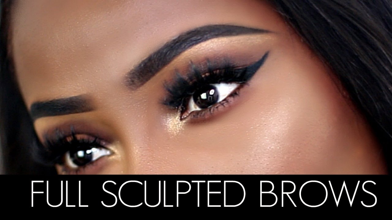FULL SCULPTED BROWS TUTORIAL ad