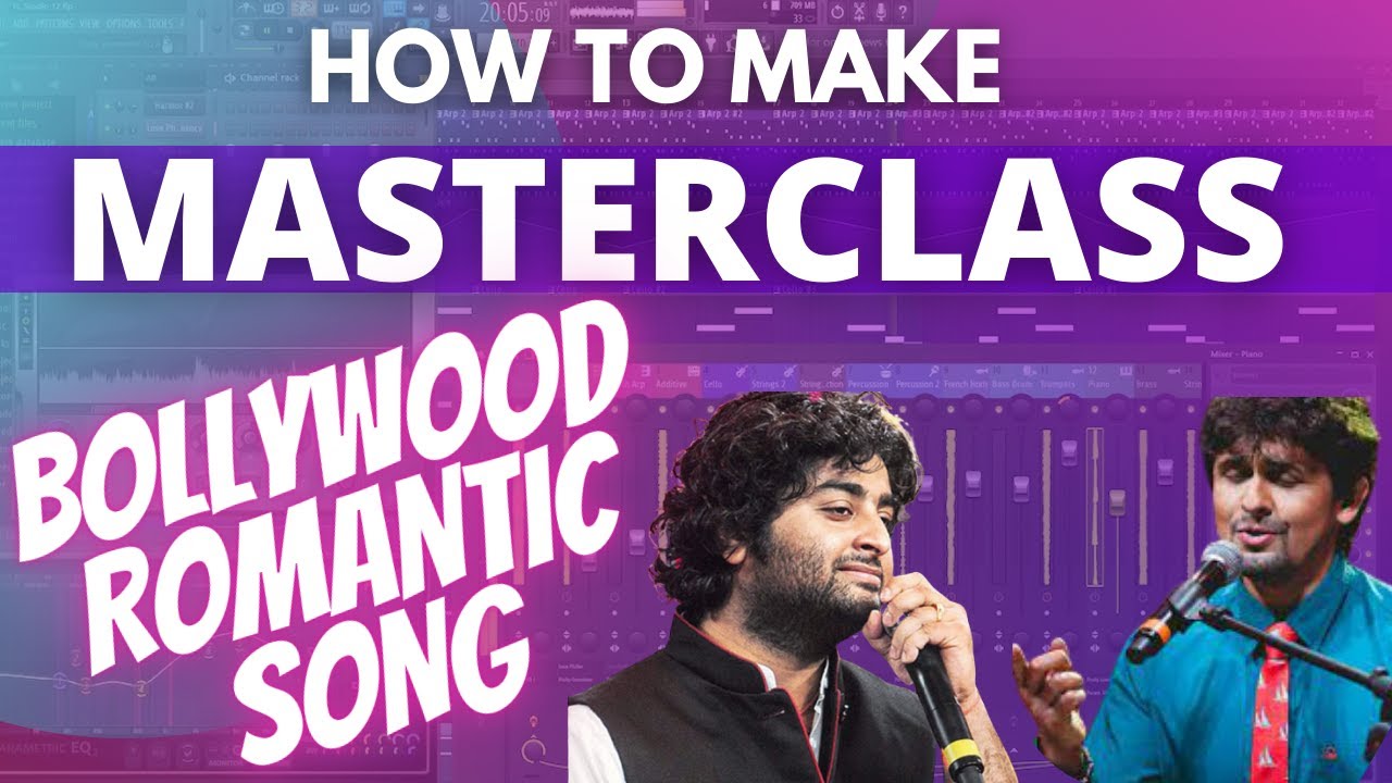How To Make BOLLYWOOD ROMANTIC / SAD Acoustic Song or Cover | Master Class | Music Production