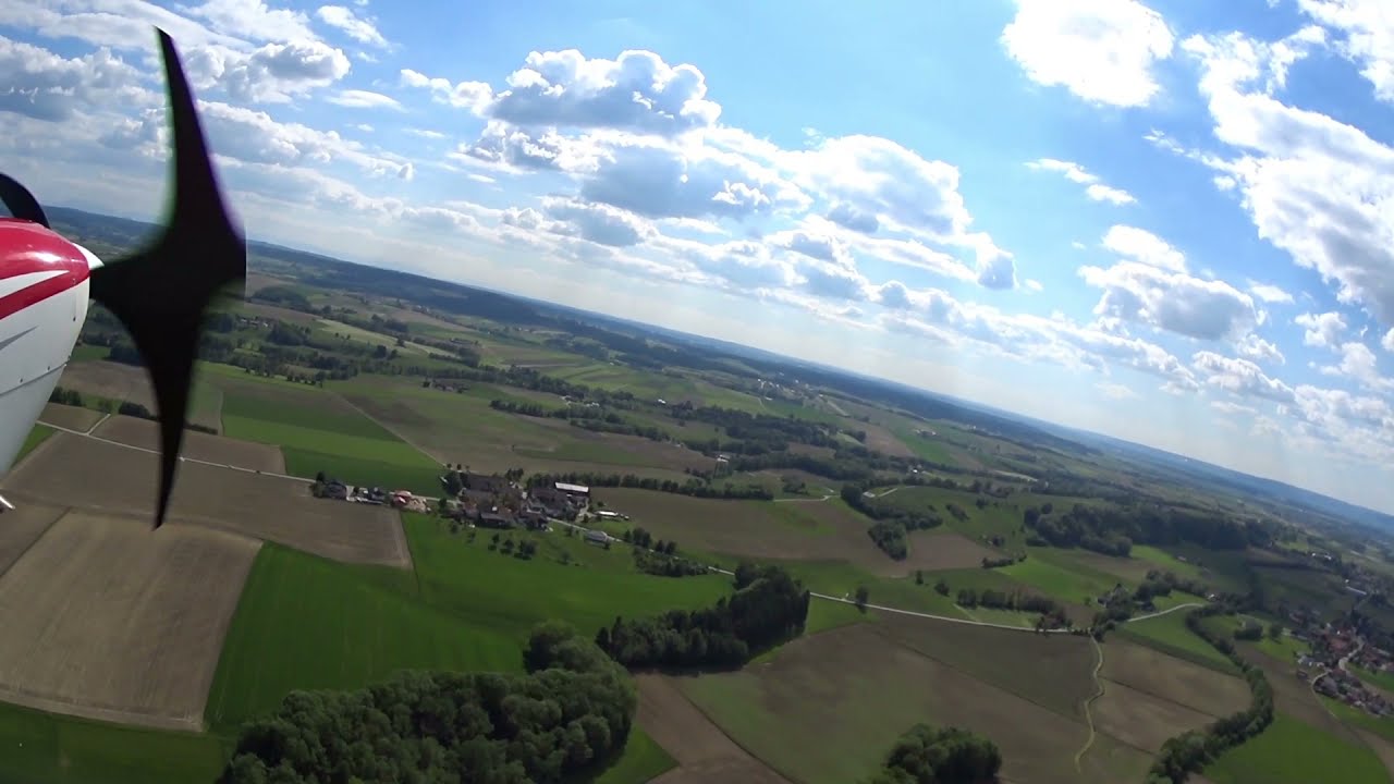 Flug von Wels nach Ried Kirchheim