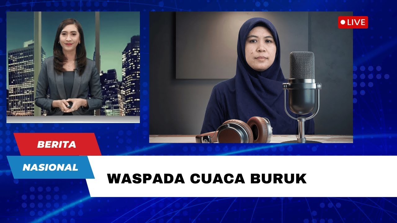 Dialog Berita Nasional Malam : Waspada Cuaca Buruk