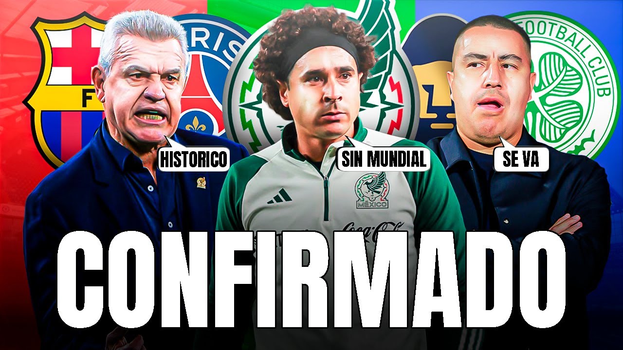 OFICIAL: CONVOCATORIA DEL TRI | MEXICANO AL CELTIC | VASCO MEJOR TECNICO DEL MUNDO