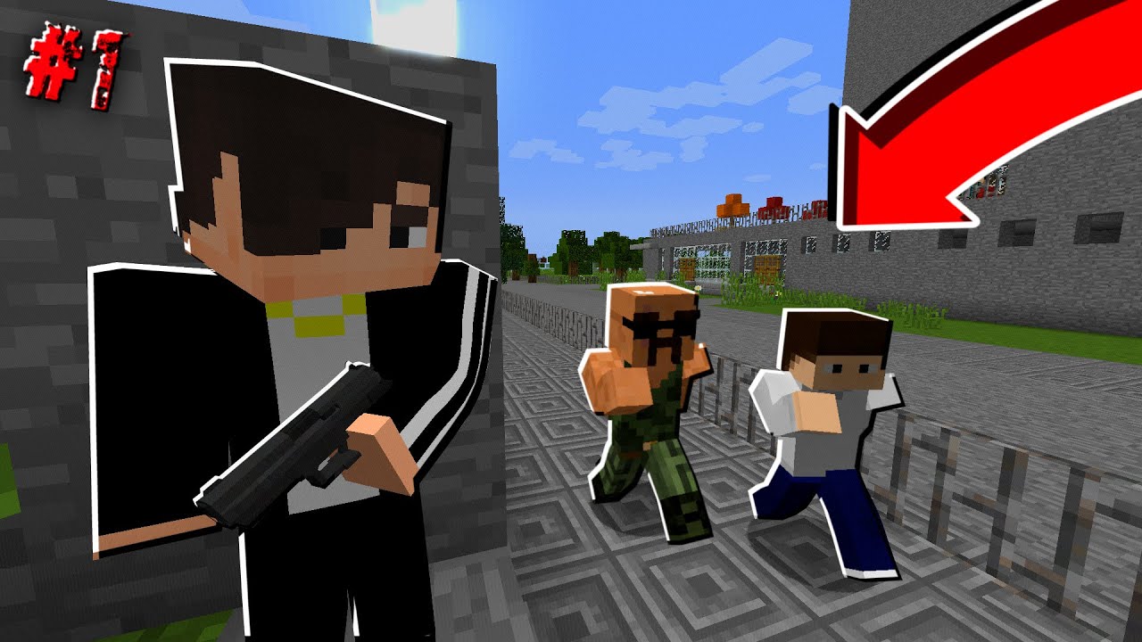 😱 MENI KIM TAʼQIB QILYABDI?! | BANDIT HAYOTI #1 | MINECRAFT UZBEKCHA