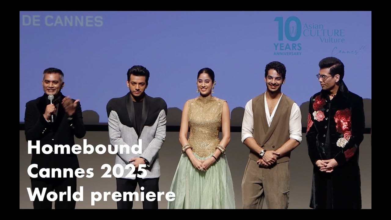 Cannes 2025 - Homebound introduction here in Cannes today (Wednesday May 21)