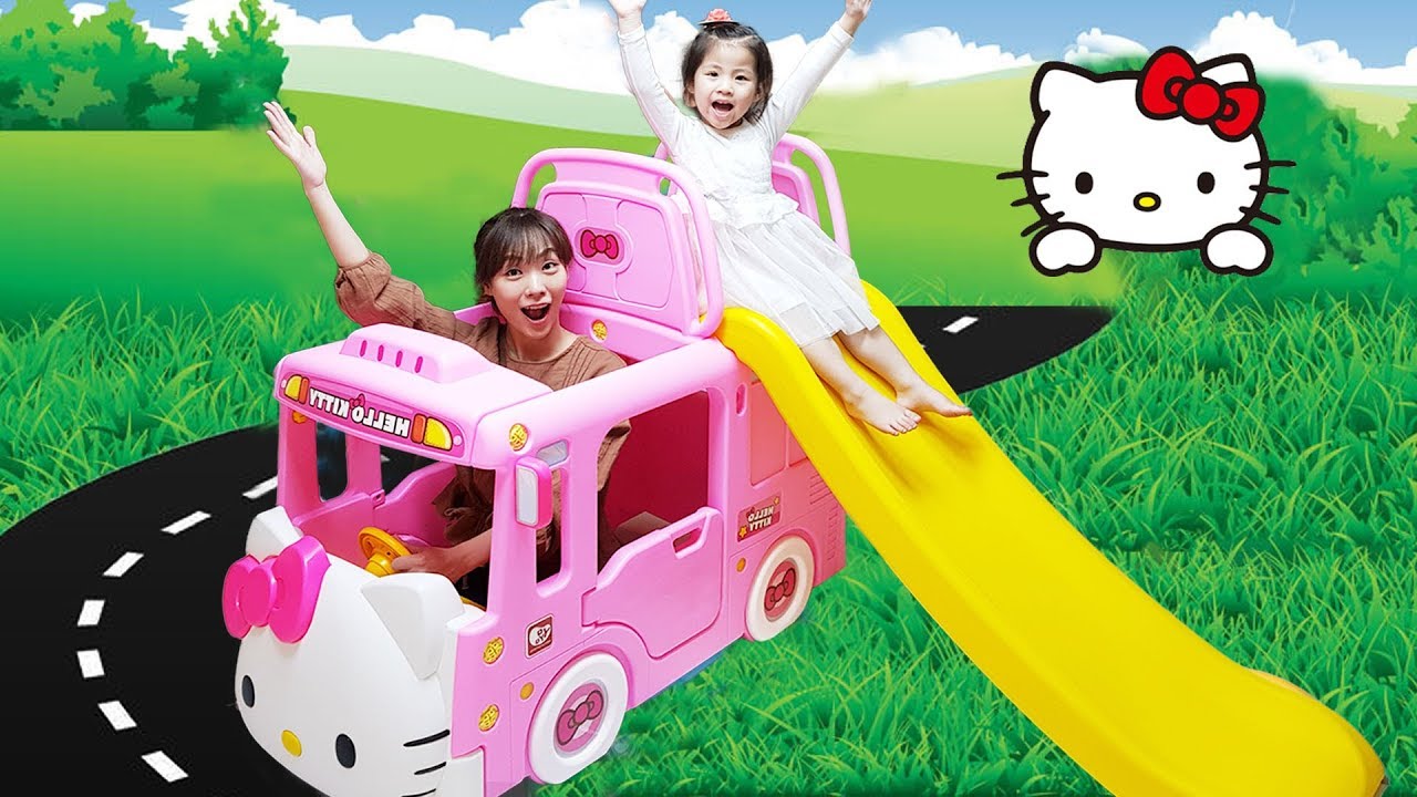 Hello Kitty Раздвижная игровая площадка Power Wheel