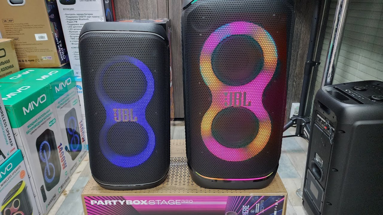 JBL PARTYBOX STAGE 320 обзор ‼️Мощные портативные колонки мировых брендов 🔥Для заказа www.mu-zon.ru