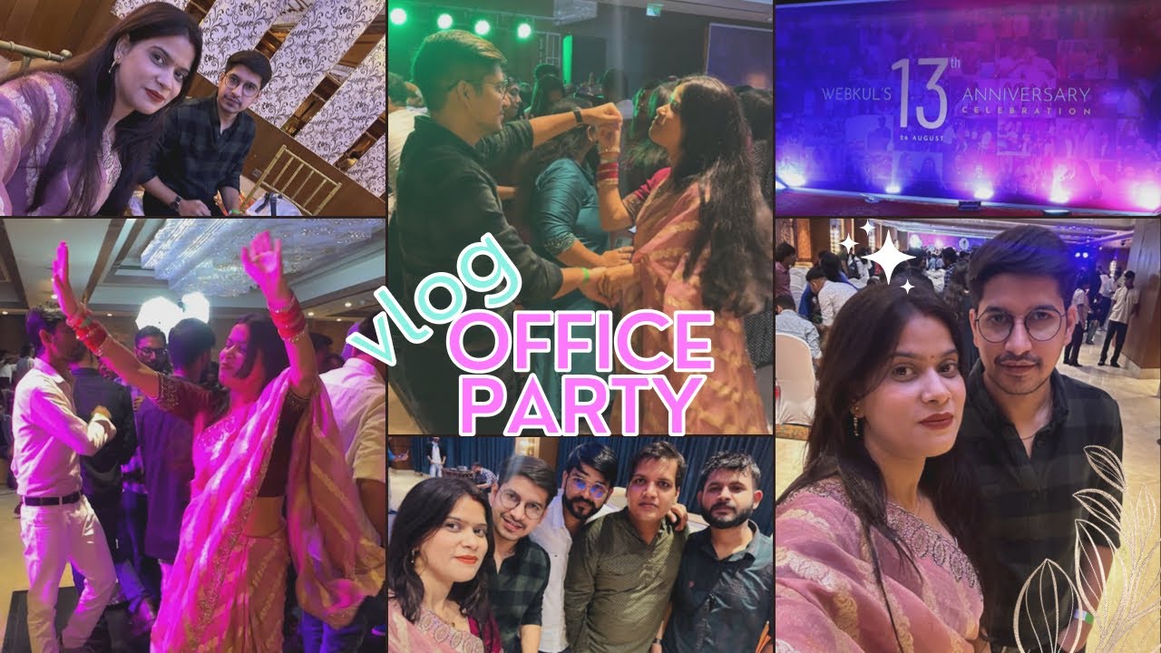 Husband office party masti🤗😄| Party main bahut dance and masti kri💃🏼😂| #trending #dance #party