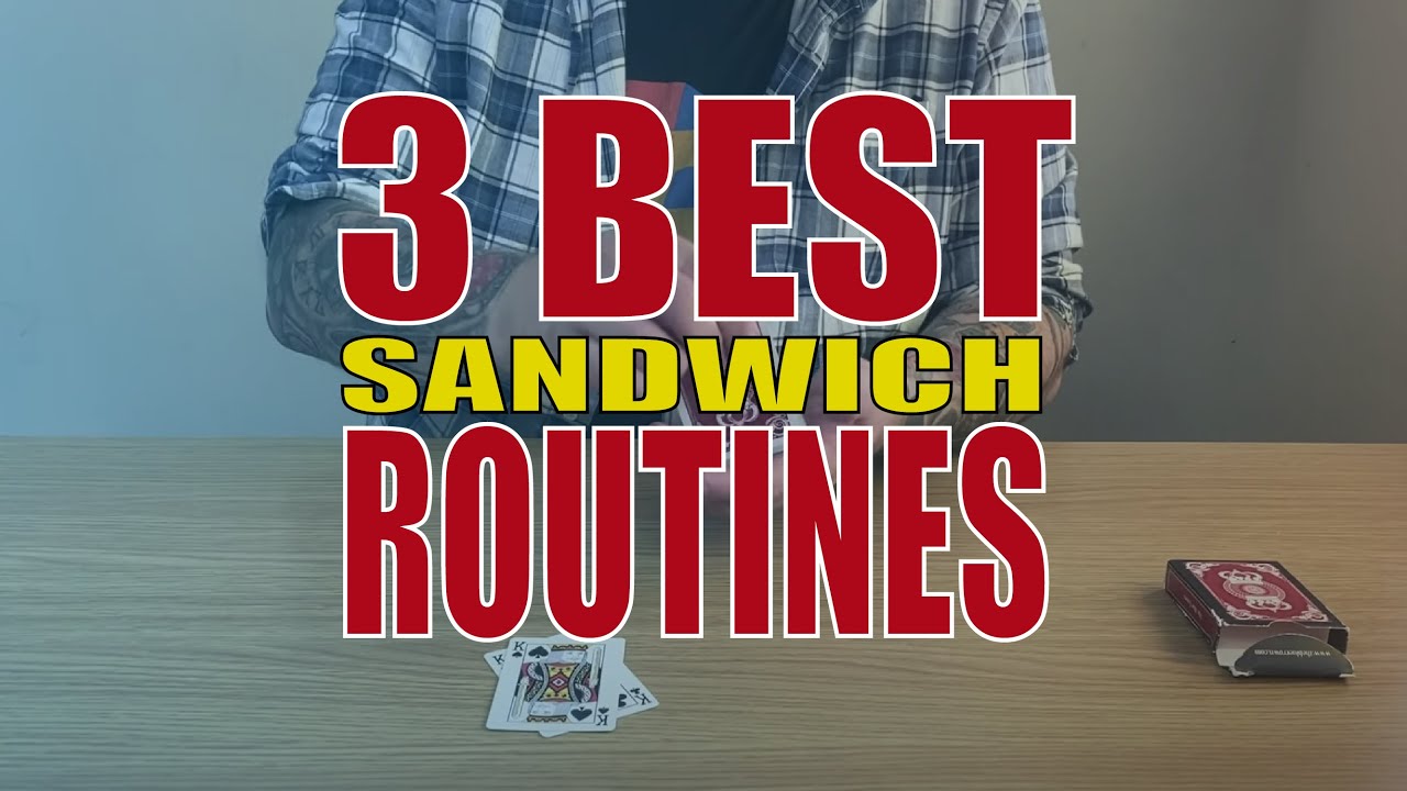 3 Best Sandwich Routines You Have Probably Never Seen | Magic Stuff With Craig Petty