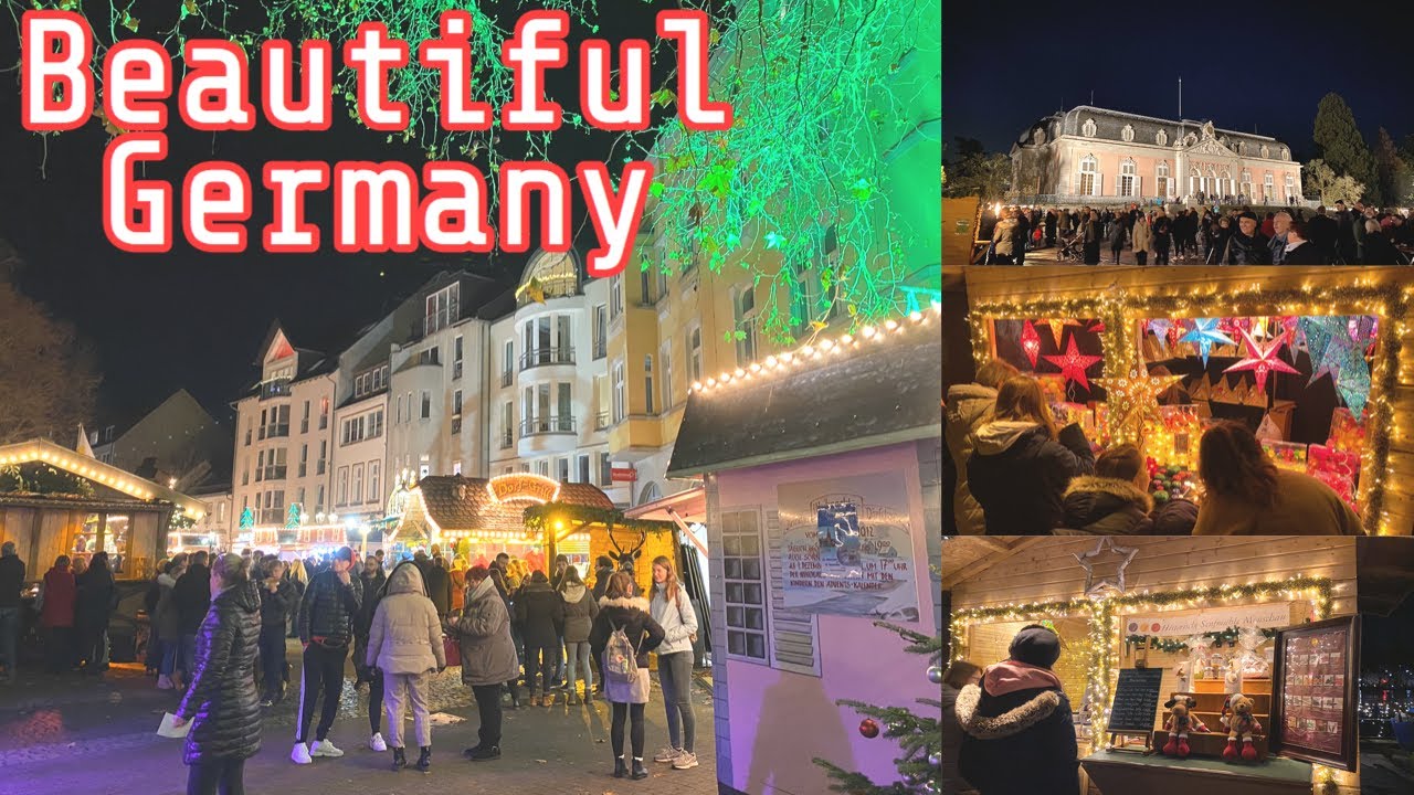 [4K] Christmas Market Dusseldorf 2019