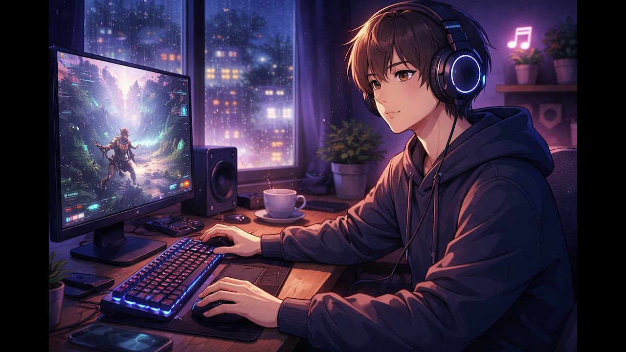 Friki-Lofi 🎮 Música Chill para Jugar y Estudiar | Focus Mode ON