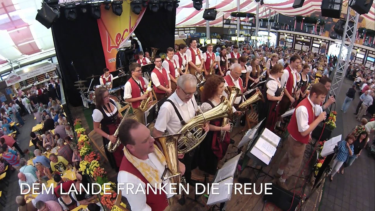 Dem Lande Franken die Treue | OfT | Musikverein Stadtsteinach | 65. Kulmbacher Bierwoche