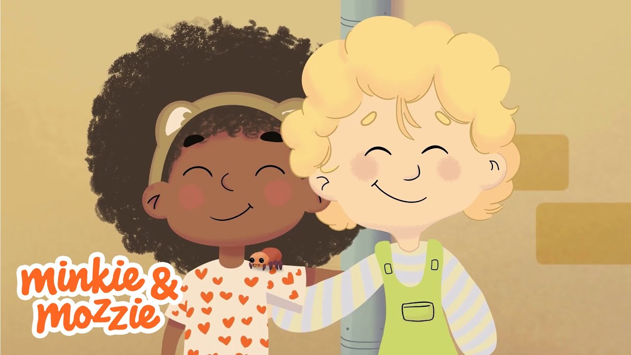 Itsie Bitsie Spinnetje - Minkie & Mozzie - Rustige kindermuziek