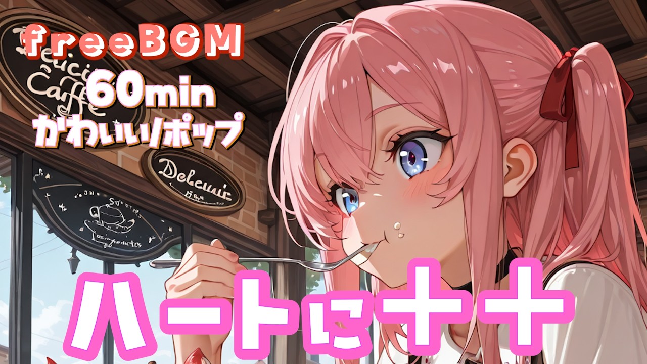 【フリーBGM】ハートに++【かわいい/作業/配信/勉強】