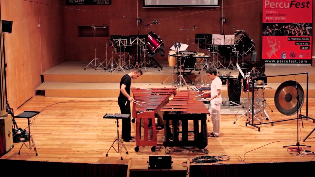 Fussion Percussion Duo live in PercuFest 2013 Spain