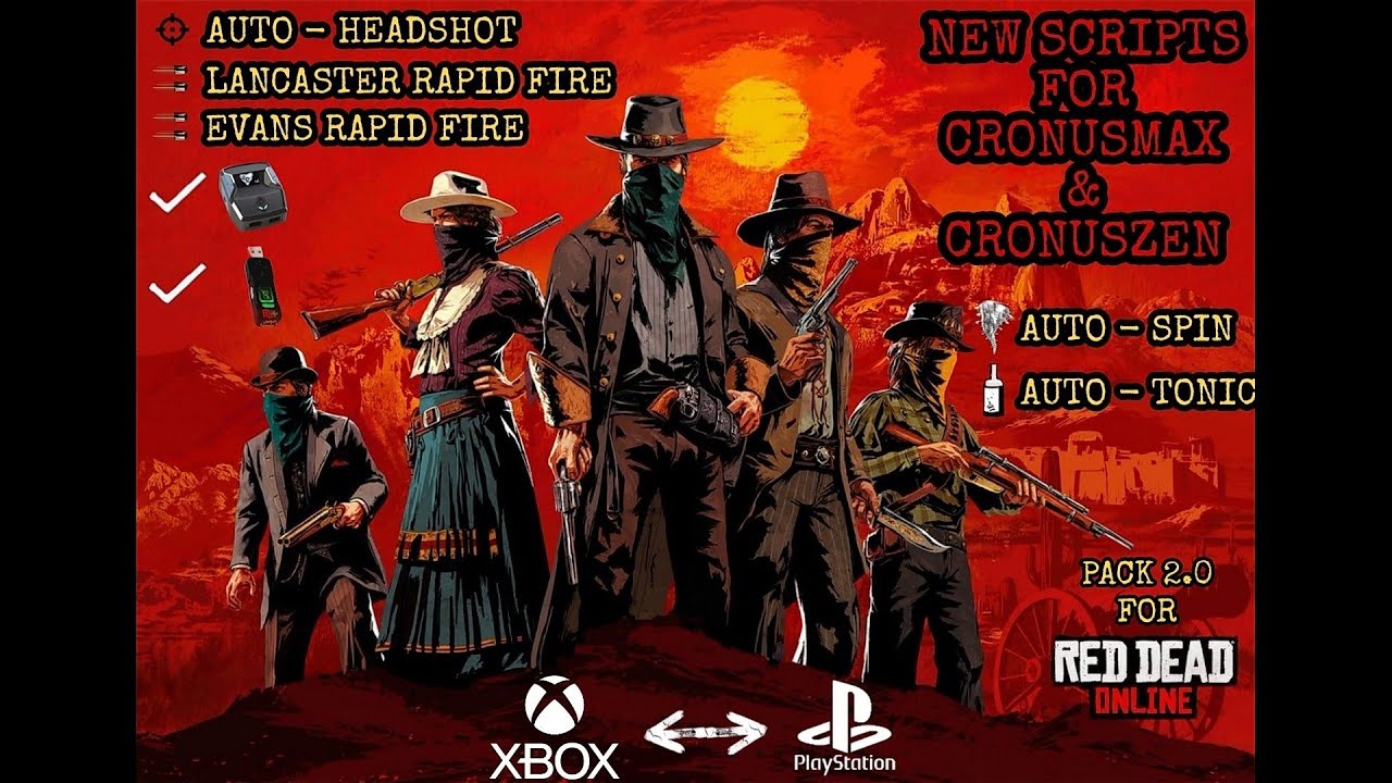 NEW CRONUSMAX / CRONUSZEN SCRIPTS FOR RED DEAD ONLINE [ XBOX AND PLAYSTATION] [ AUTUMN 2022]