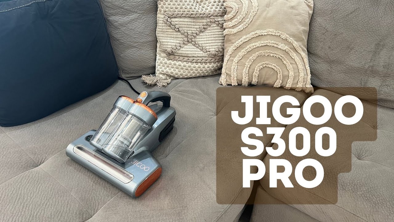 Прахосмукачка против акари Jigoo S300 Pro | Dual-Cup Smart Mite Cleaner with Dust Mite Sensor